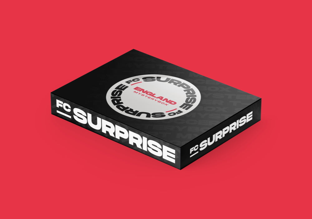 Collectie Engeland mysteryboxen met voetbalshirts uit de Premier League, Championship, League One en League 2