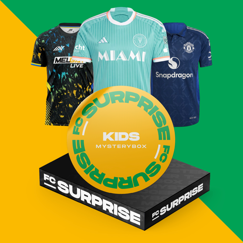 Mystery voetbalshirt voor kinderen met uniek designs