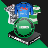 Unieke mysteryboxen voor heren met voetbalshirts van de Premier League tot Australië